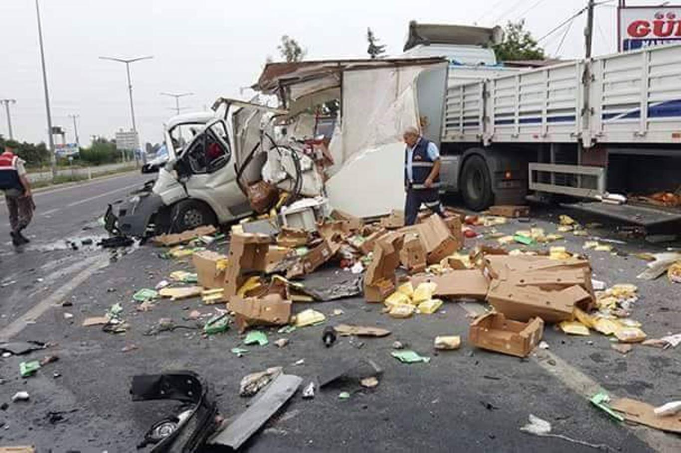 Tarsus'ta kaza: 1 yaralı